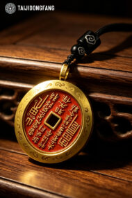 Premium Mountain Ghost Spending Money Talisman Pendant, Feng Shui Protection & Wealth Amulet