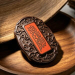 Premium Lightning-Struck Wood Taoist Talisman Pendant, Feng Shui Protection & Luck Amulet