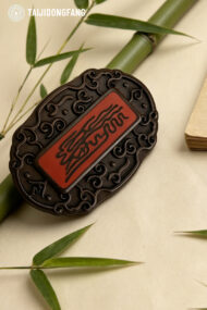Premium Lightning-Struck Wood Taoist Talisman Pendant, Feng Shui Protection & Luck Amulet - Image 3